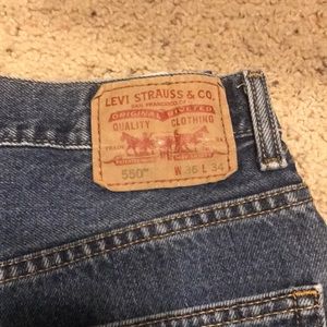 Levi's 550 jeans